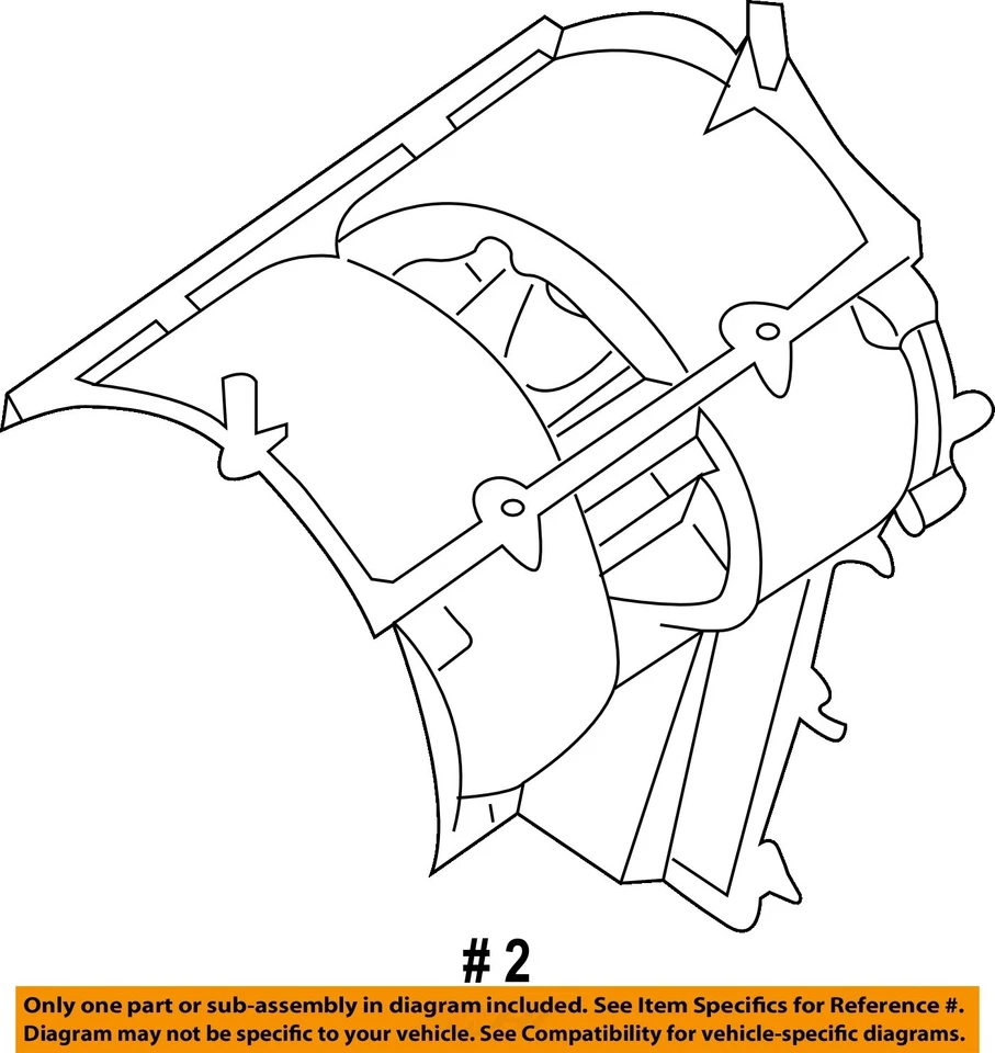 Motor soplador de climatización delantero usado se adapta a: Nissan Quest 2009 delantero grado A Foto 4 de 4