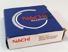 1 NEW NACHI 6207-C3 35X72X17mm RADIAL DEEP GROOVE BALL BEARING NIB MAKE OFFER 
