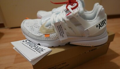 Nike Air Presto Off-White White Offwhite Off US 10 12 NEW 44 46 The 10 2018 OG