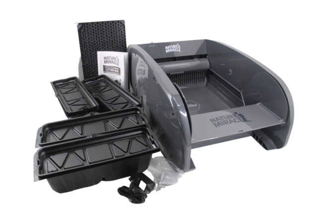 Nature's Miracle Multi-Cat Self-Cleaning Litter Box (P-98281) for