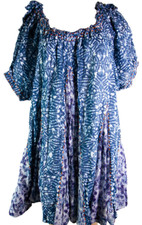 Free People Women's Dress Blue Loose Fit Size XS 