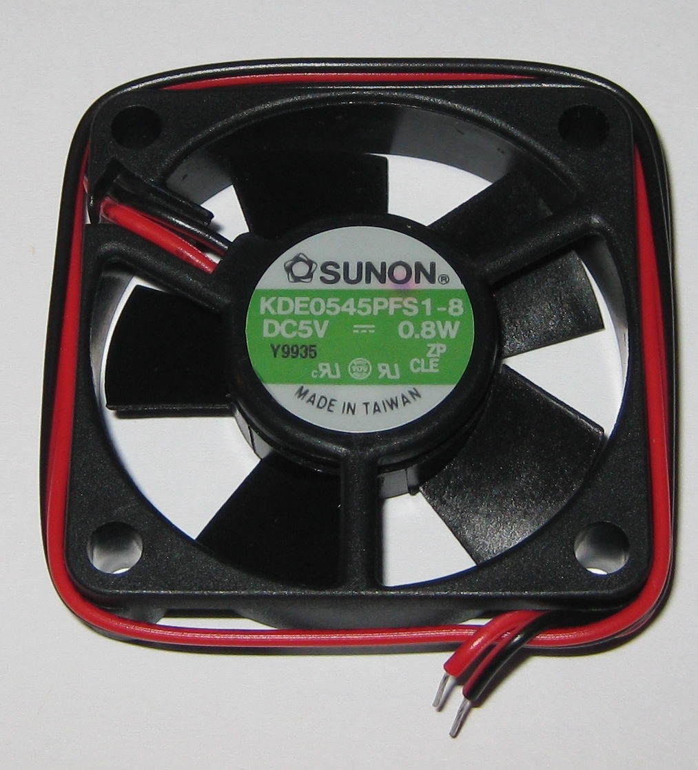 SUNON 50 MM ULTRA QUIET COOLING FAN 12 V 10 CFM 22 DB KDE1205PHV3 TACH OUT USA E - Foto 3