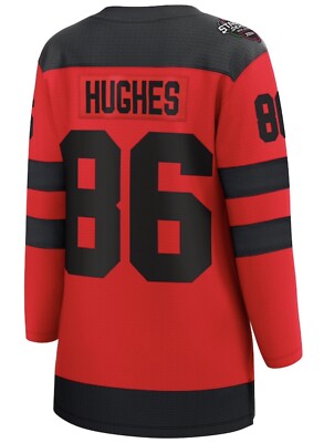New Jersey Devils #86 Jack Hughes 2024 NHL Stadium Series Jersey