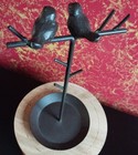 Metal TREE Display BRANCHES BIRDS Jewelry Organizer Holder Cast Iron Stand — photo 8
