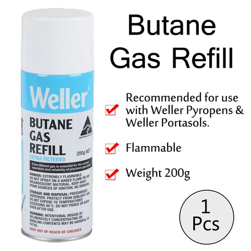 1pcs BT200G 200G WELLER BUTANE GAS REFILL Weller Pyropens Portasols eBay