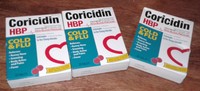 Coricidin Hbp Cold And Flu Decongestant Free 20 Tablets (lot Of 3) Free Shipping Coricidin Hbp Cold And Flu Decongestant Free 20 Tablets (lot Of 3) Free Shipping