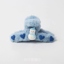 Love and Deepspace Zayne Headwear Anime Hair Slide Plush Barrette Hair Claw Clip