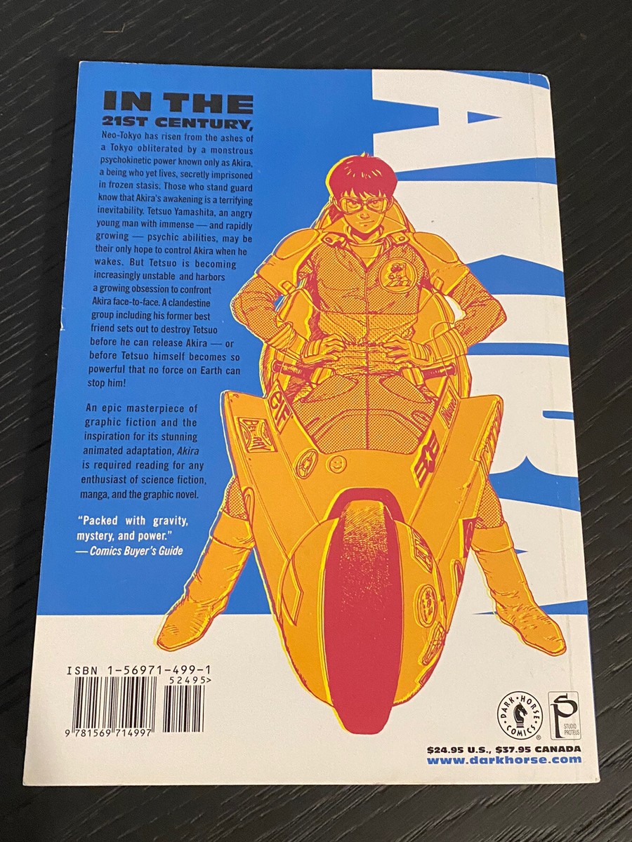 Akira Volumes 1 & 2 by Katsuhiro Otomo ☆ NF Paperback SF Manga
