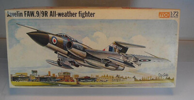 Frog 1/72 Kit/Bausatz Nr. F408 Flugzeug Javelin FAW.9/9R All Weather OVP #5100