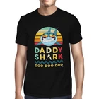 1Tee Mens Daddy Shark Doo Doo T-Shirt