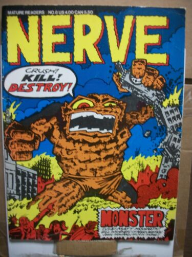 NERVE #8 (1987) Monster Issue, Bill Widener, John Howard, Nerve - Picture 1 of 2