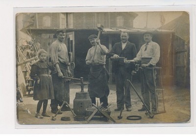 CREIL - Fotokarte - Schmiede - Zustand