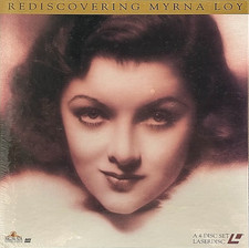 REDISCOVERING MYRNA LOY FOUR FEATURE FILMS BOX SET NEW LASERDISC SEALED 