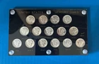 1941-1945 Uncirculated Mercury Dime Set - in Capital Plastics Display