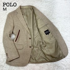 Polo Herringbone Tailored Jacket Beige Classic Fit Used