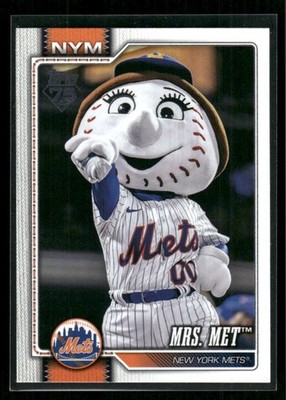 2026 Topps Mrs. Met #M-14 Mascots Mets