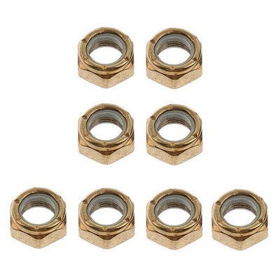 8x Mounting Nuts Fastener Screw Bolts Replacement Longboard Part