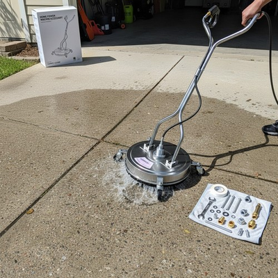 #ad Stainless Steel 20quot; Surface Cleaner for Pressure Washers – 10x Faster Cleaning $399.99