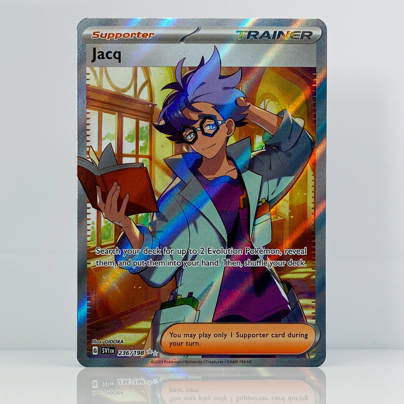 Pokémon Jacq 236/198 - Scarlet & Violet - Double Rare - Holo NM