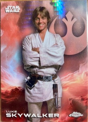 LUKE SKYWALKER PRISM REFRACTOR SP - 2025 TOPPS CHROME STAR WARS #83