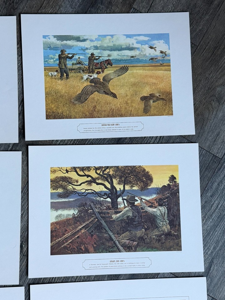 Remington Portfolio Print Set 150th Anniversary 1816-1966 Rifle Guns ...
