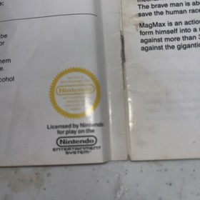 MagMax (Nintendo Entertainment System, 1988) NES Boxed Complete CIB Game