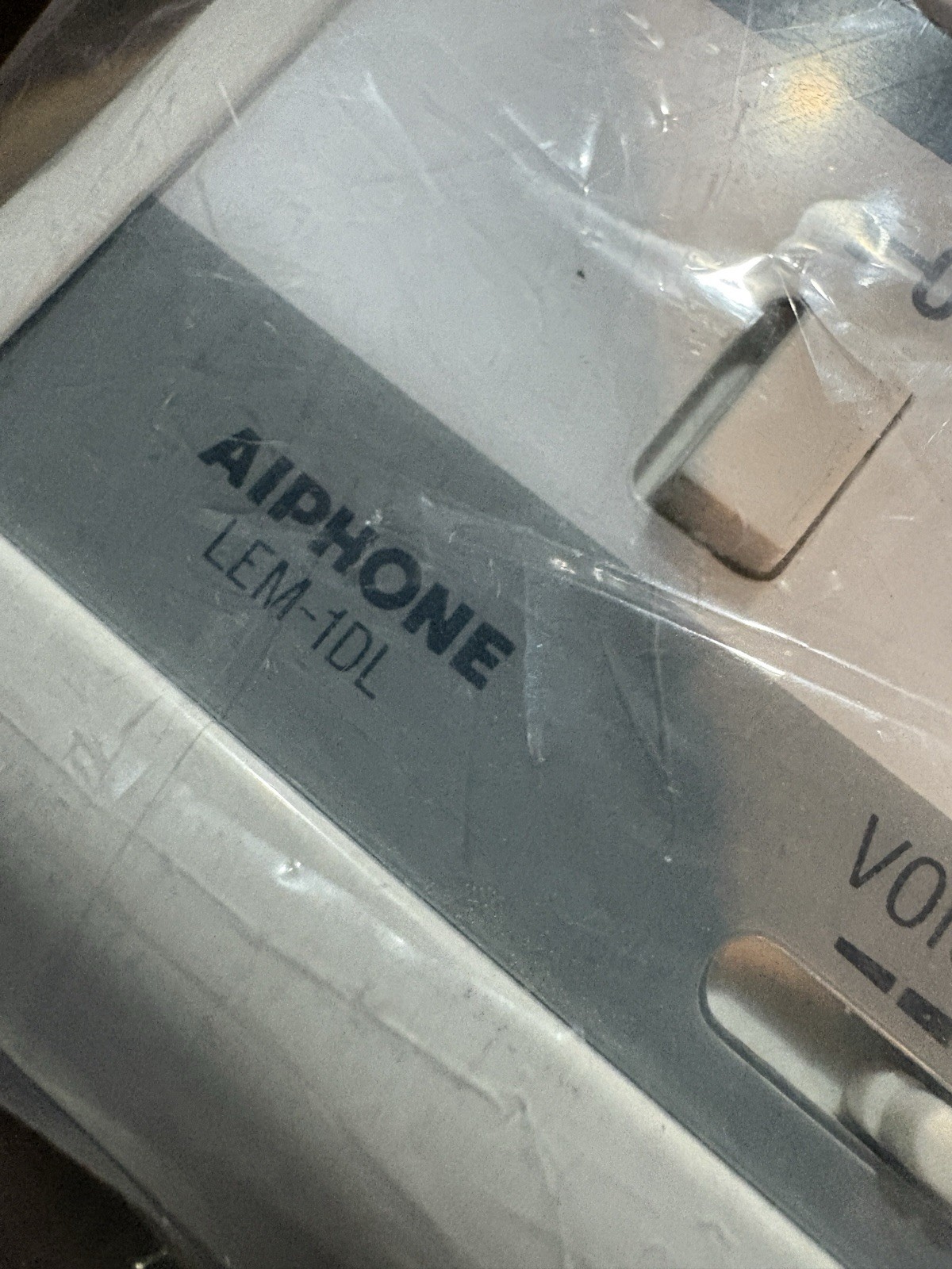 Aiphone LEM-1DL Audio Intercom Master Station Door Release Open Box | eBay