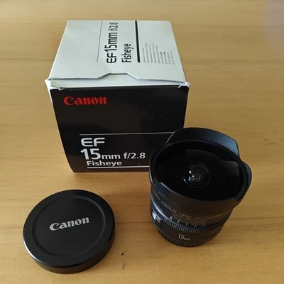 Canon EF 15mm F/2.8 EF Lens - USED / GREAT CONDITION - Image 1 of 4