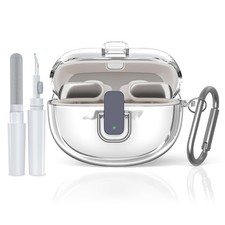  Secure Lock for Bose Ultra Open Earbuds Case 2024 , TUDIOW Clear TPU Shockproo