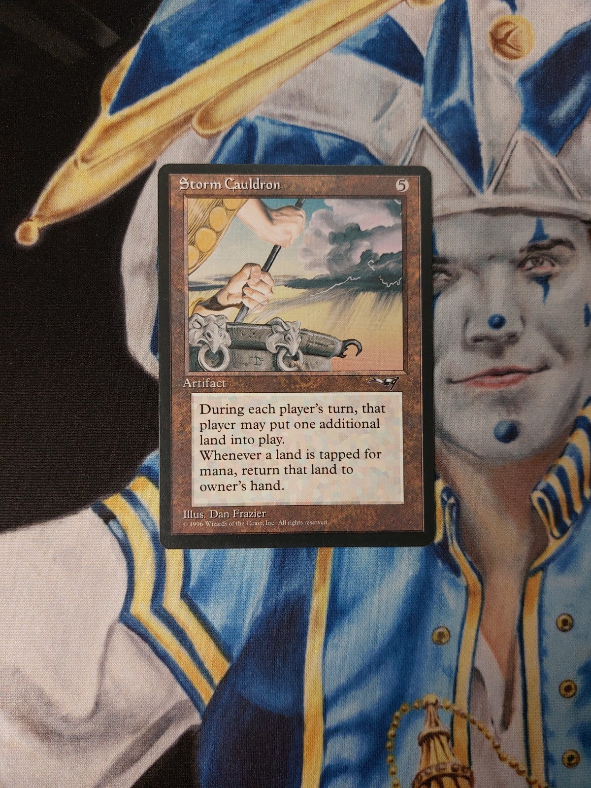 Storm Cauldron MTG Alliances Rare Artifact Slightly Played x1 SC1