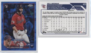 2023 Topps Chrome Sapphire Edition Will Brennan #453 Rookie RC