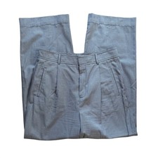 EVERLANE The Draper Pants Houndstooth Wide Leg Size 14