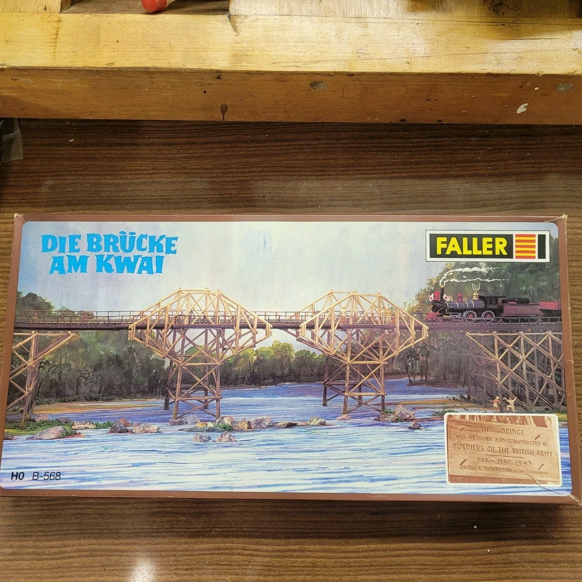 FALLER Die Brücke am Kwai HOゲージ FALLER Die Brücke am Kwai HO