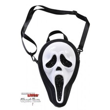 Fun World Scream Ghost Face Lives Mask Cross Body Bag Purse Accessory