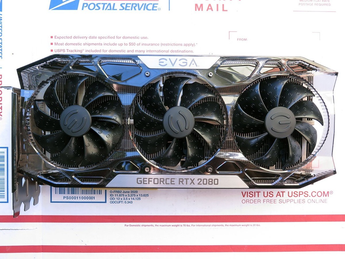 EVGA NVIDIA GeForce RTX 2080 FTW3 Ultra Overclocked 8GB GDDR6  08G-P4-2287-KR