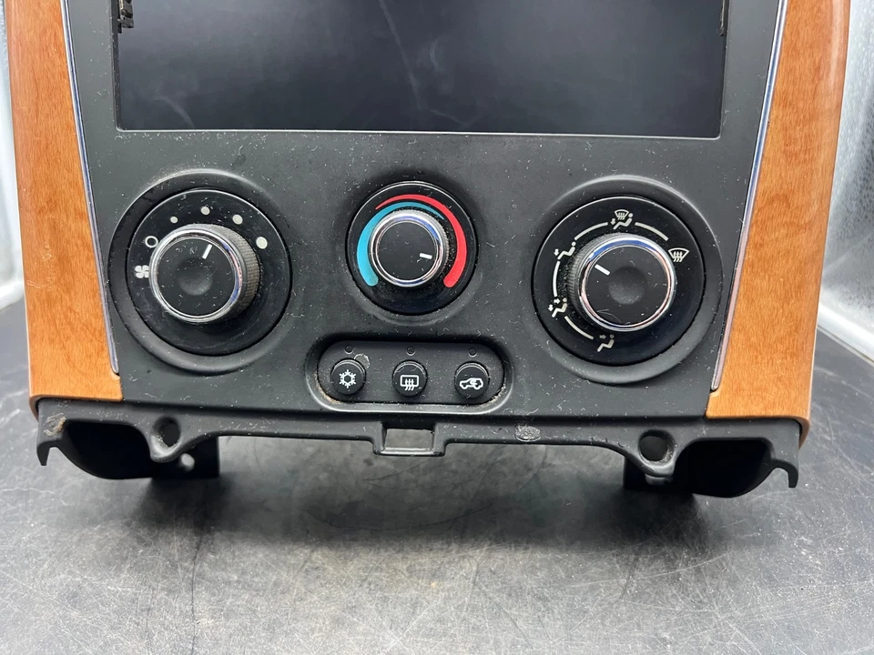 Saturn Vue 2006-2007 OEM control de clima radio pantalla tablero bisel 6GAB2NM401 Foto 4 de 4