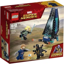 LEGO Marvel Super Heroes Avengers Infinity War Outrider Dropship Attack 76101