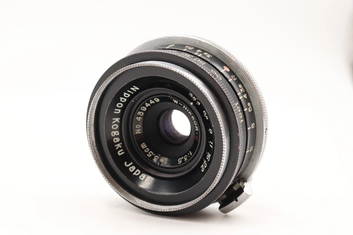 Nikon NIKKOR W f/3.5 Camera Lenses for sale - eBay