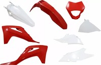 Kunststoff Verkleidung Kit Komplett Rot Weiß OEM UFO Gas-Gas Ec 250-300-350 /...