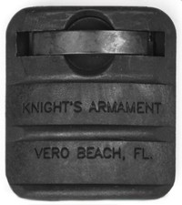 KNIGHTS 2 RIB RAIL COVER BLACK MADE IN USA