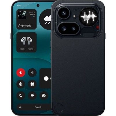 NOTHING Phone 4a Pro 128 GB Schwarz Dual SIM Smartphone Handy Mobiltelefon