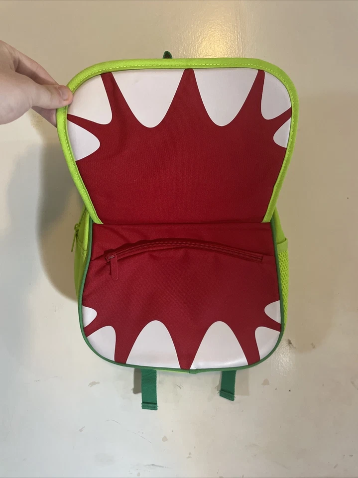 Mochila para niños pequeños, bolsa para libros de dinosaurios para niños y niñas AGSDON Foto 2 de 4