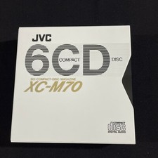 Vintage JVC XC-M70 CD Magazine Six Compact Disc Cartridge With Sleeve