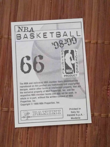 * PICK ANY STICKER * Panini NBA Basketball 1998 1999 98 99 NEW UPDATED LIST - Zdjęcie 123 z 299