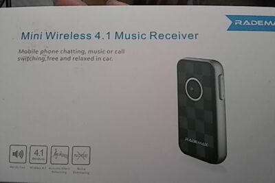 Rademax Mini Bluetooth Receiver, Wireless 4.1 hands free