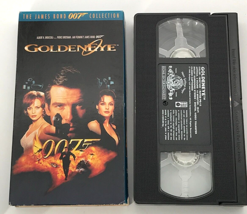VHS Tape James Bond 007 Golden Eye Goldeneye - Picture 2 of 3