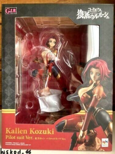 G.E.M. Code Geass Kallen Kouzuki Complete Figure Pilot Suit Lelouch Mega House N - Picture 1 of 8