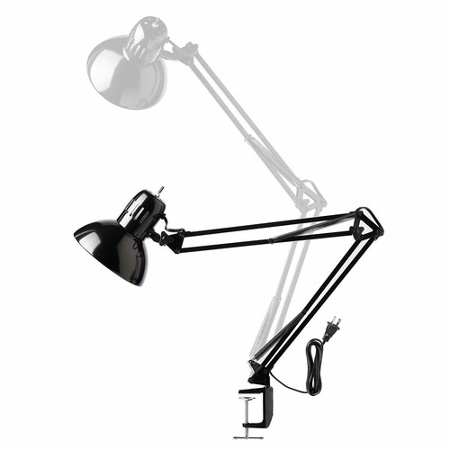 Lamps Lighting Ceiling Fans Architect Desk Lamp Swing Arm Drafting Light W Metal Clamp Vintage Work Office Lamps Lighting Ceiling Fans, Drafting Lamp Clamp
