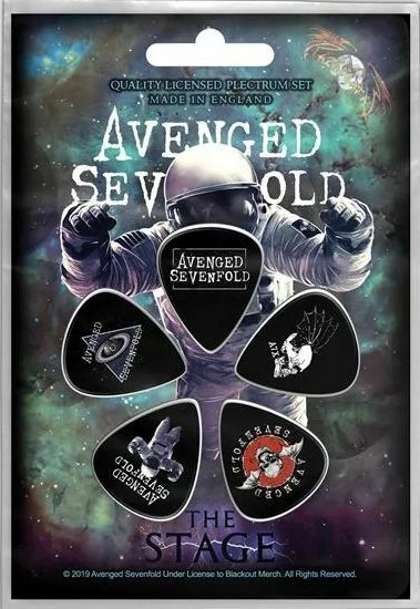 Avenged Sevenfold Guitar Picks (Set of 5)