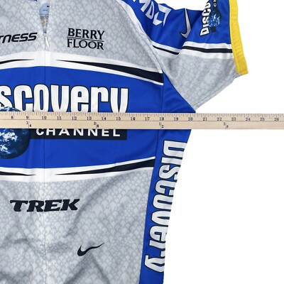 スキンスーツ　Nike Discovery Channel サイクルジャージ M Nike Discovery Channel Trek Cycling Jersey Long Sleeve Size